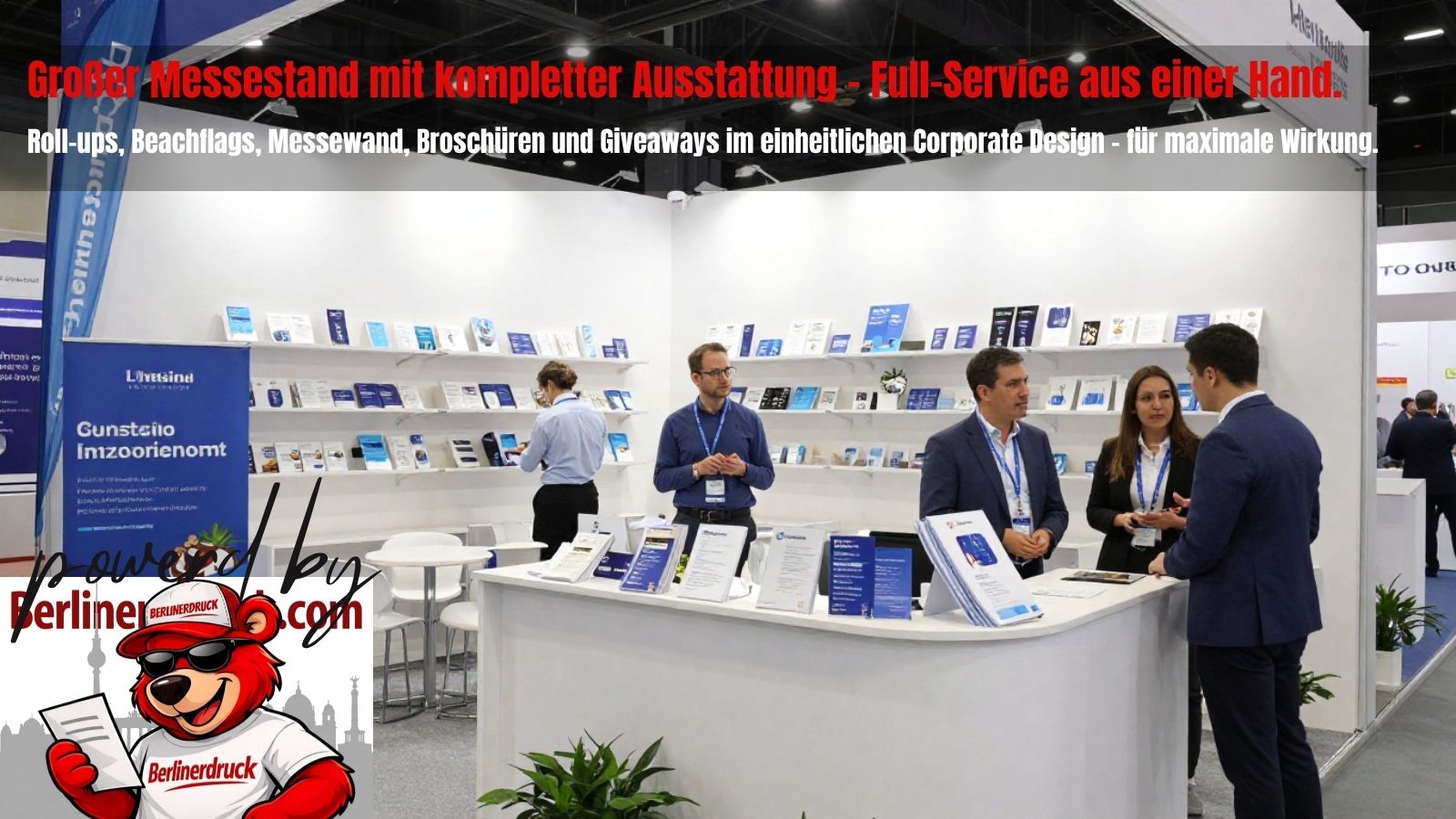 Die perfekte Messeausstattung: Alle Druckprodukte für einen erfolgreichen Messeauftritt | Druckerei Berlin