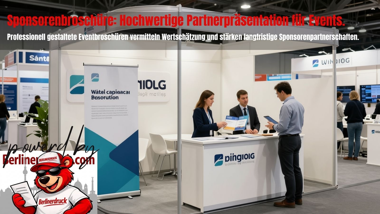 Sponsorenpräsentationen in Broschüren professionell gestalten | Druckerei Berlin